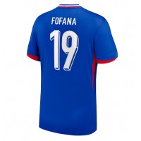 Frankreich Youssouf Fofana #19 Heimtrikot EM 2024 Kurzarm